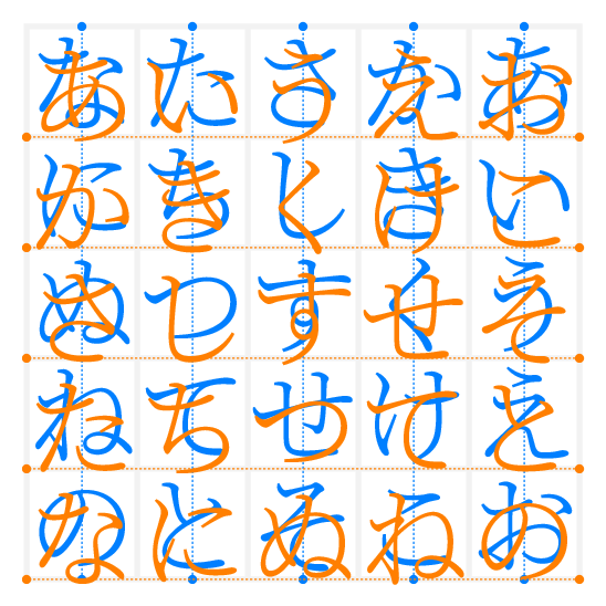 縦書き・横書きサンプル